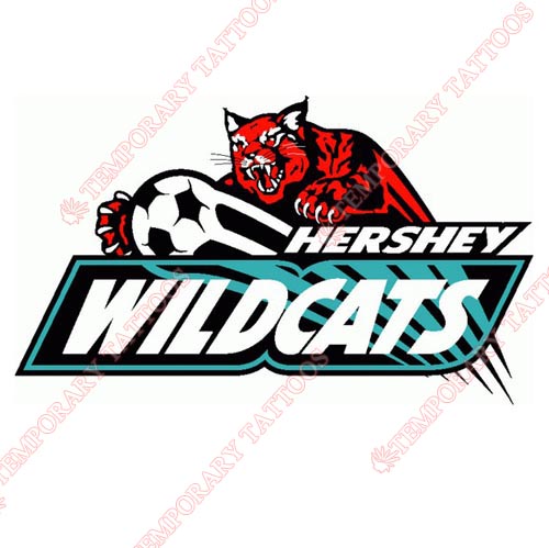 Hershey Wildcats Customize Temporary Tattoos Stickers NO.8354
